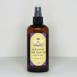 Aloumbabelle Botanical Silk Hair Oil 4 oz silicone free spray bottle
