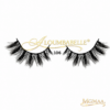 Aya lash style 106 displayed out of packaging with protective watermark logo