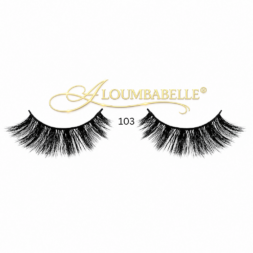 Freda lash style 103 with protective watermark logo on white background