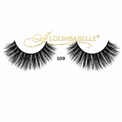 Lovana lash style 109 false lashes with protective watermark logo on white background