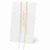 Sleek Gold Cascade Earrings