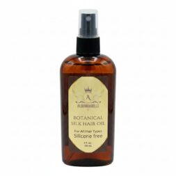 Botanical Silk Hair Oil 4 oz Front Label