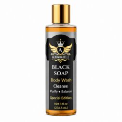 black soap body wash hero