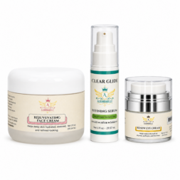rejuvenating face care collection hero